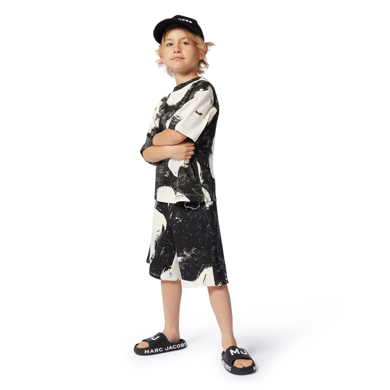 Daisy-print Bermuda shorts THE MARC JACOBS 
                    BOY