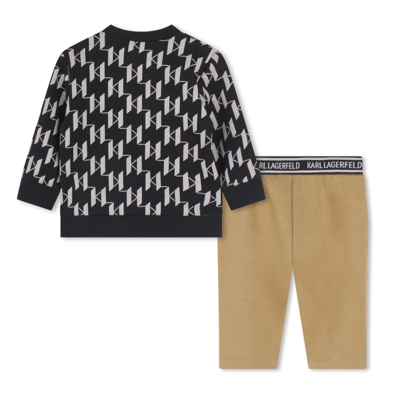 Sweatshirt & Trousers KARL LAGERFELD KIDS 
                    BOY