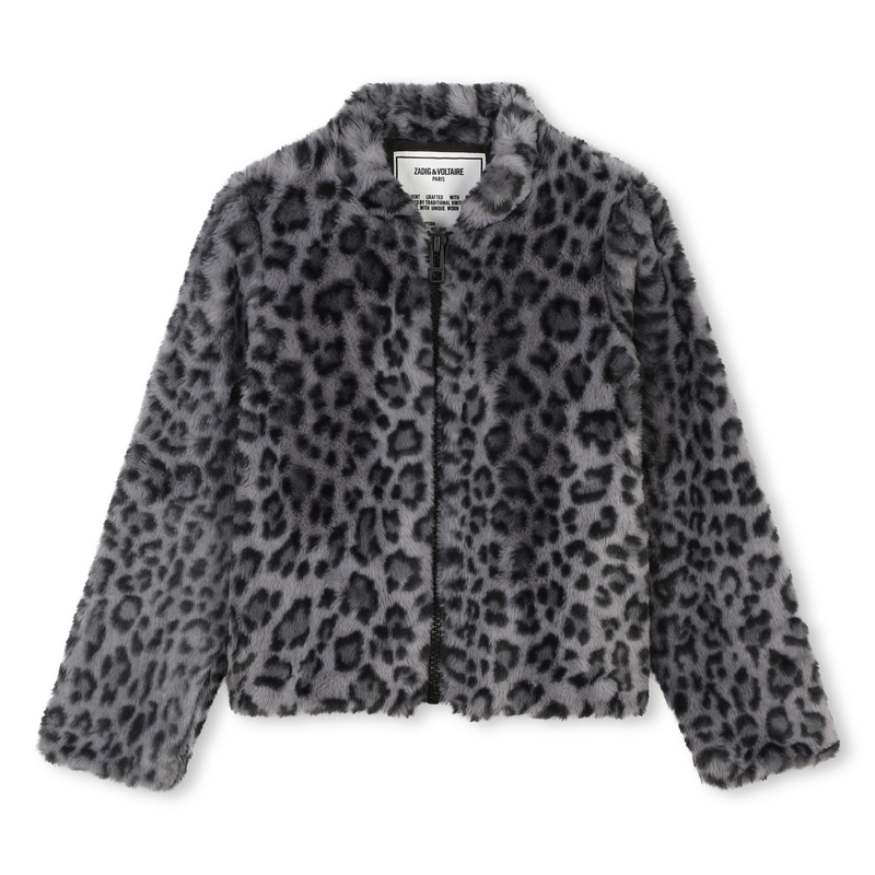 Fluffy Fleece Coat ZADIG & VOLTAIRE 
                    GIRL