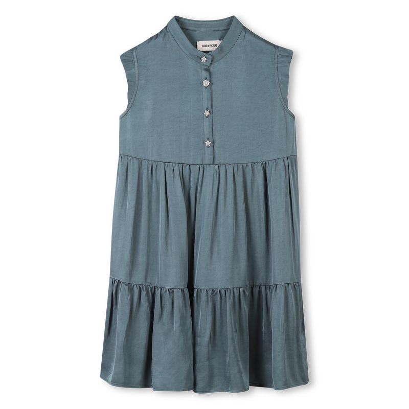 Buttoned satin dress ZADIG & VOLTAIRE 
                    GIRL
