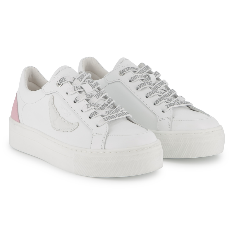 Lace-up leather sneakers ZADIG & VOLTAIRE 
                    GIRL