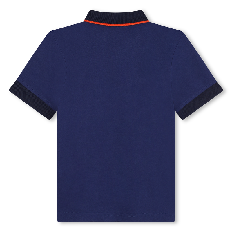 Short-Sleeved Buttoned Polo DKNY 
                    BOY