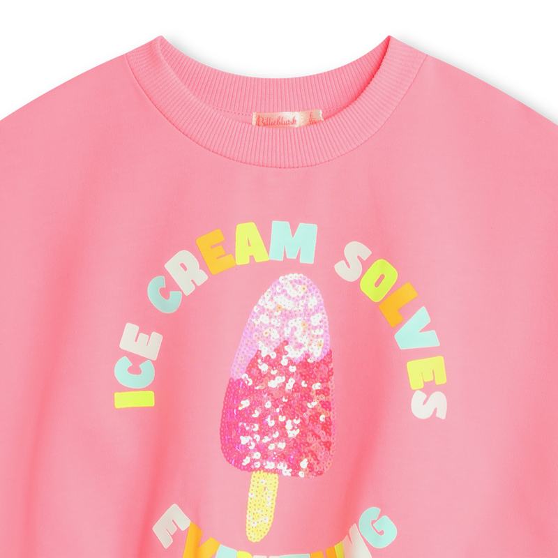 Short-sleeved sweatshirt BILLIEBLUSH 
                    GIRL