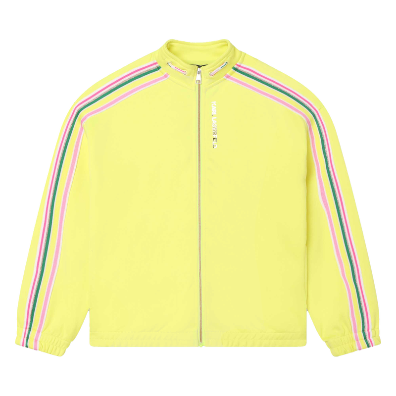 Relaxed-fit track jacket KARL LAGERFELD KIDS 
                    GIRL