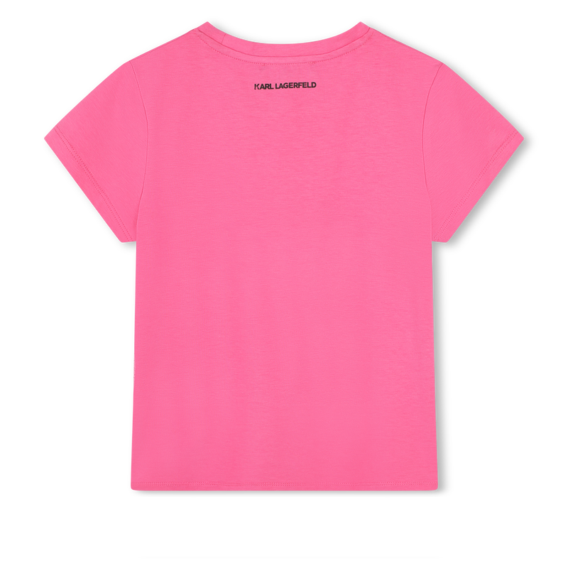 Short-Sleeved T-Shirt KARL LAGERFELD KIDS 
                    GIRL