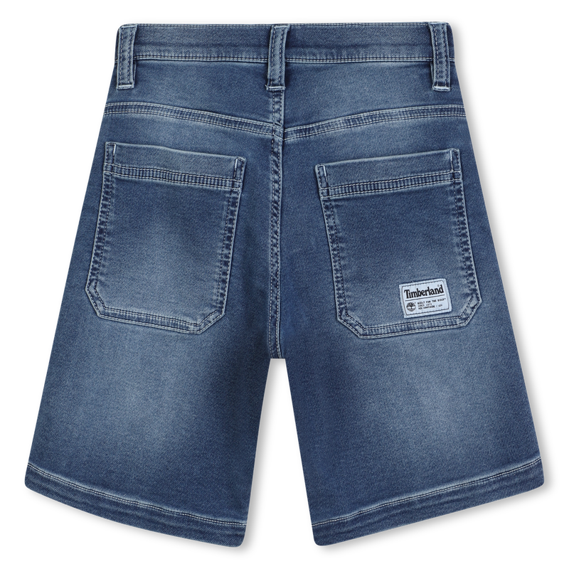 Stretch denim Bermuda shorts TIMBERLAND 
                    BOY