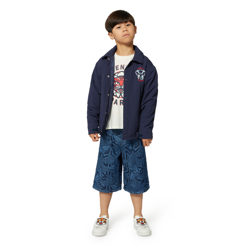 Leather Velcro sneakers KENZO KIDS 
                    UNISEX
