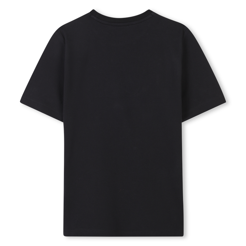 Embroidered cotton T-shirt BOSS 
                    BOY