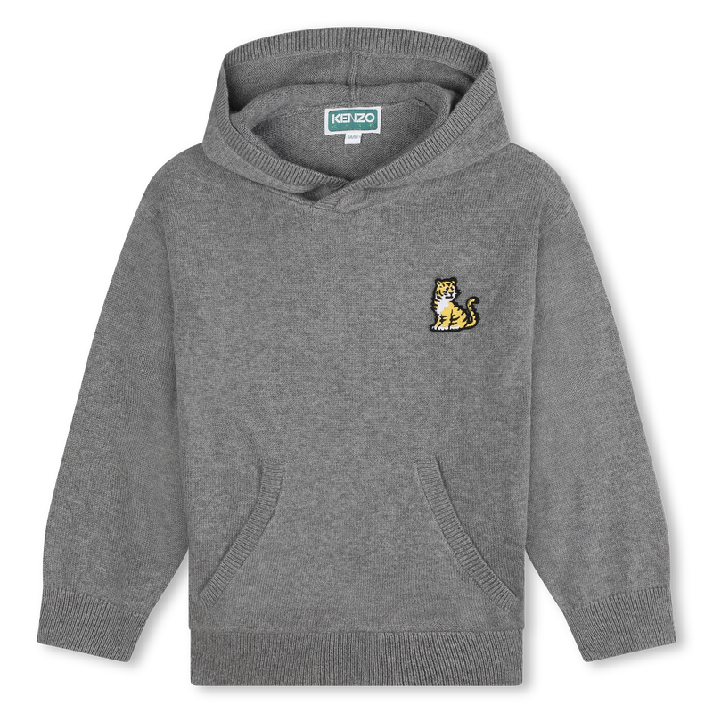 Embroidered Logo Hoodie KENZO KIDS 
                    BOY