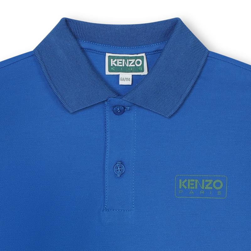Logo short-sleeved polo KENZO KIDS 
                    BOY
