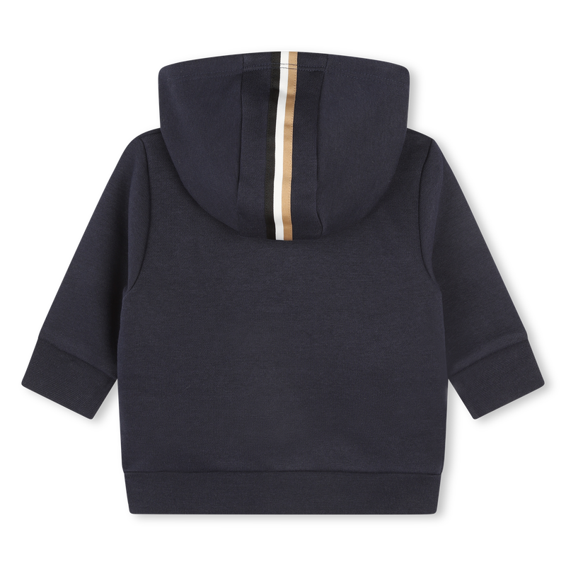 Zip-up fleece sweatshirt BOSS 
                    BOY