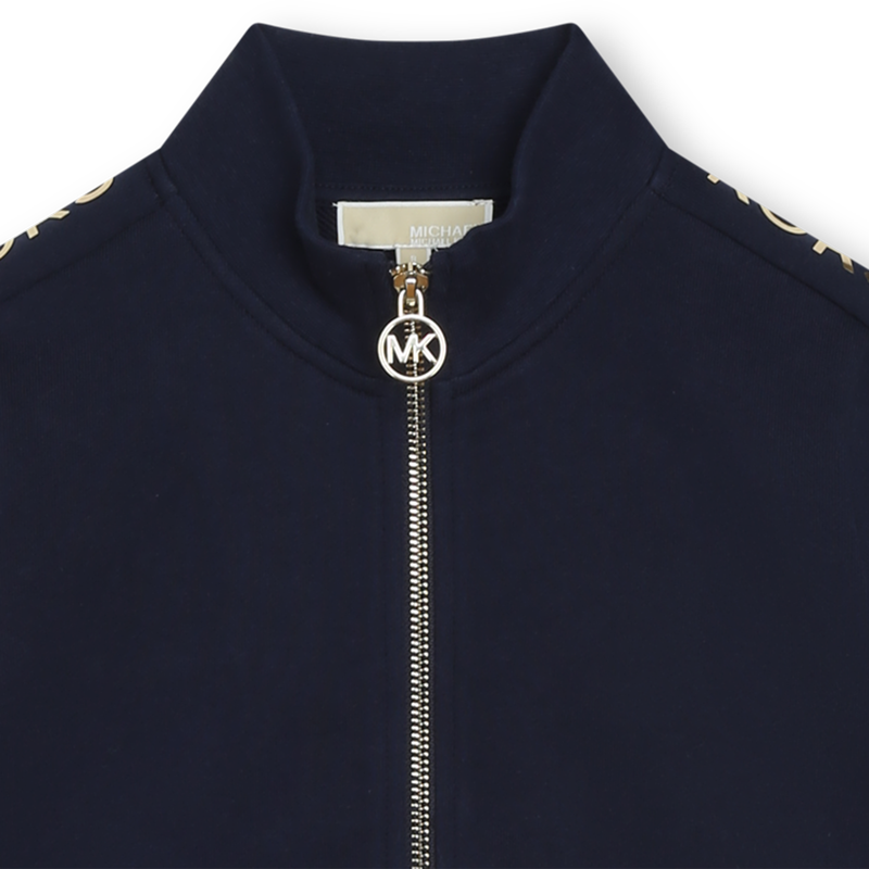 Fleece Tracksuit Top MICHAEL KORS 
                    GIRL