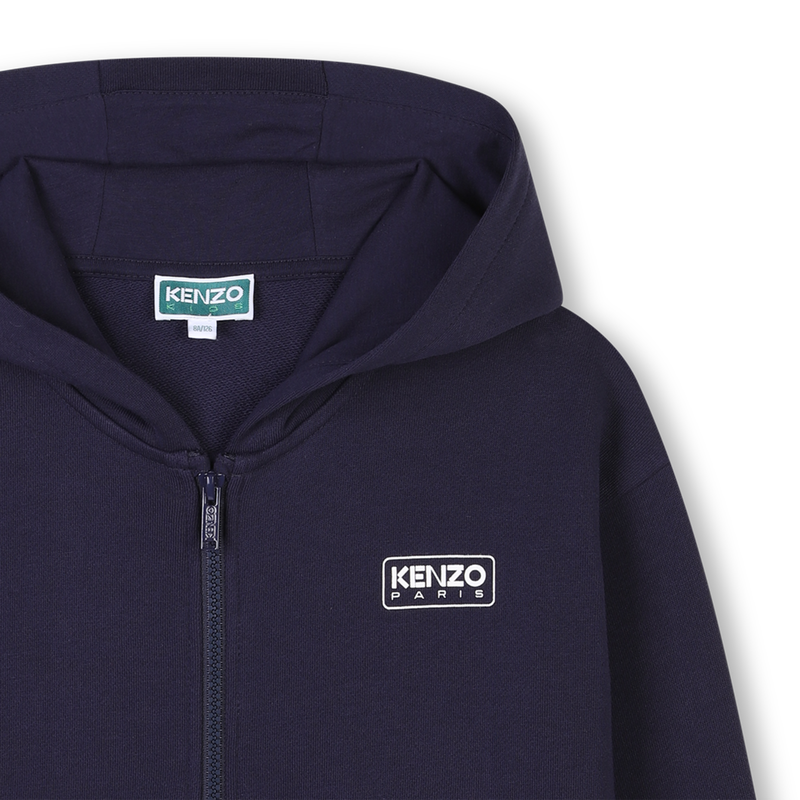 Fleece tracksuit cardigan KENZO KIDS 
                    UNISEX