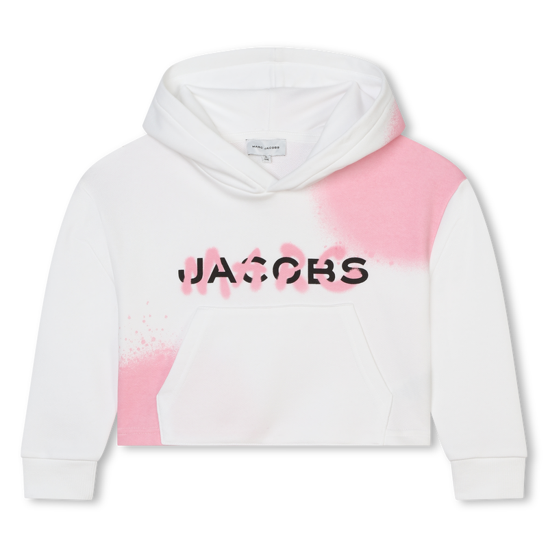 Cropped Fleece Sweatshirt THE MARC JACOBS 
                    GIRL