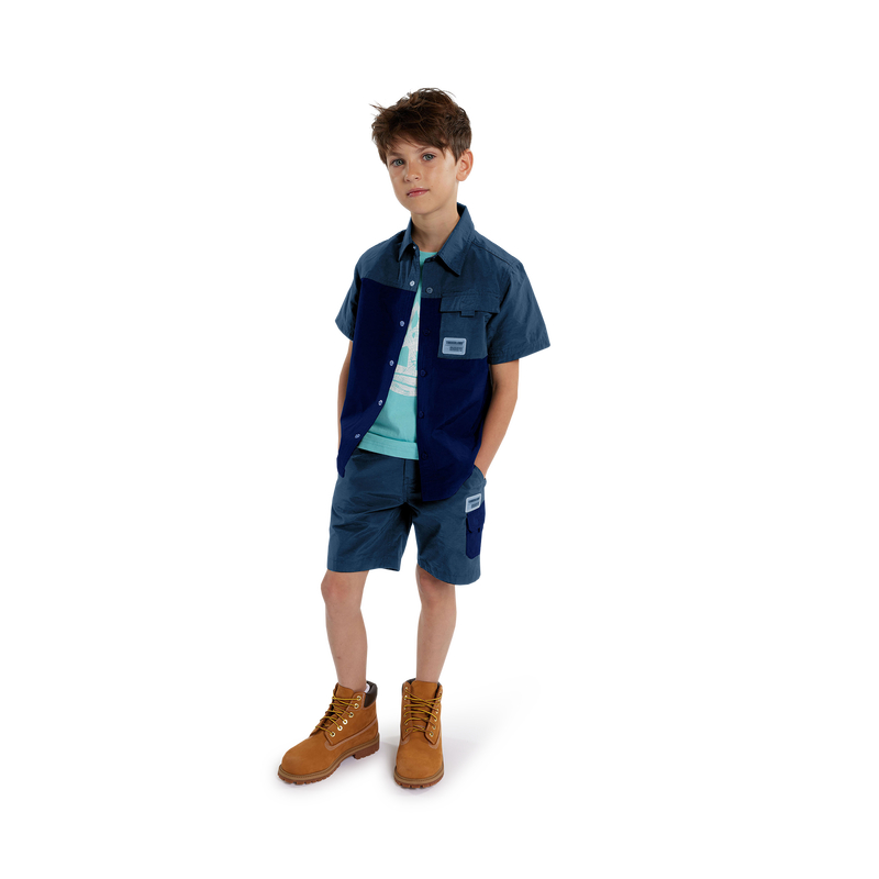 Two-Tone Shirt TIMBERLAND 
                    BOY