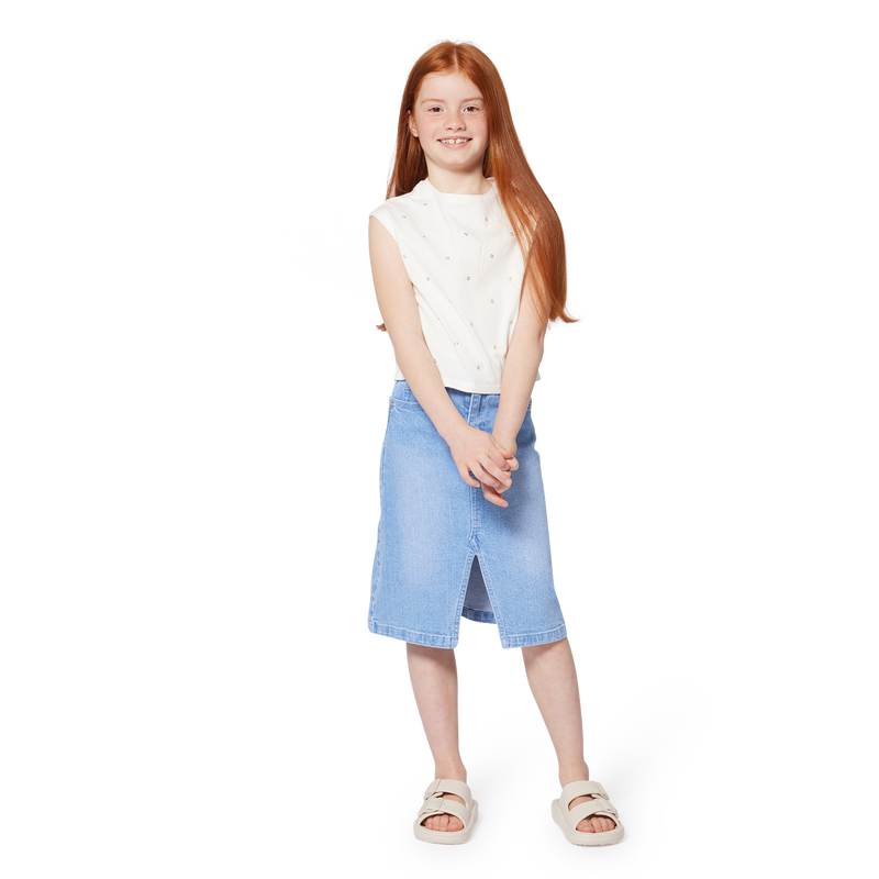 Cotton party T-shirt MICHAEL KORS 
                    GIRL