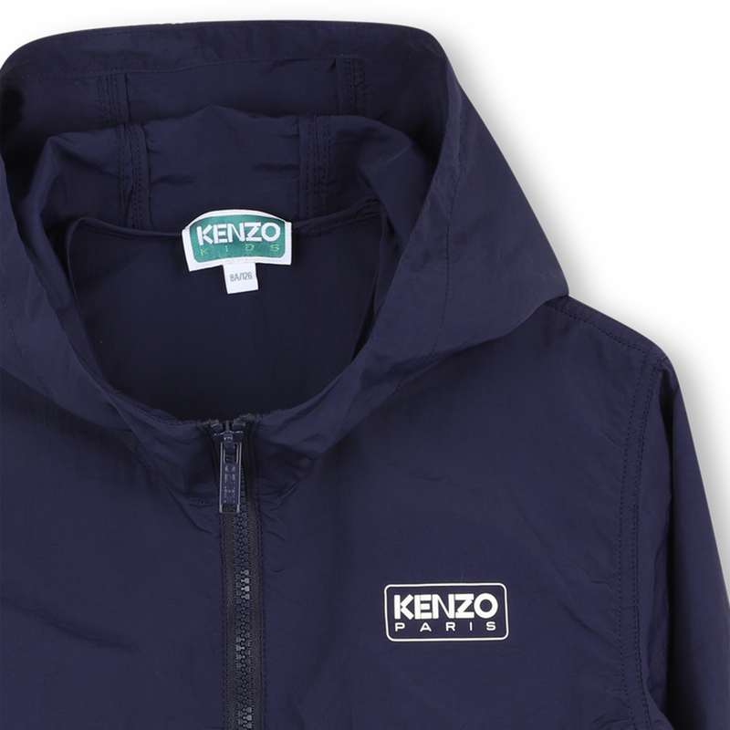 Water-repellent windbreaker KENZO KIDS 
                    UNISEX