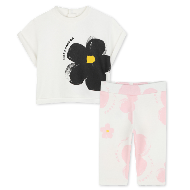 Cotton T-shirt and leggings THE MARC JACOBS 
                    UNISEX