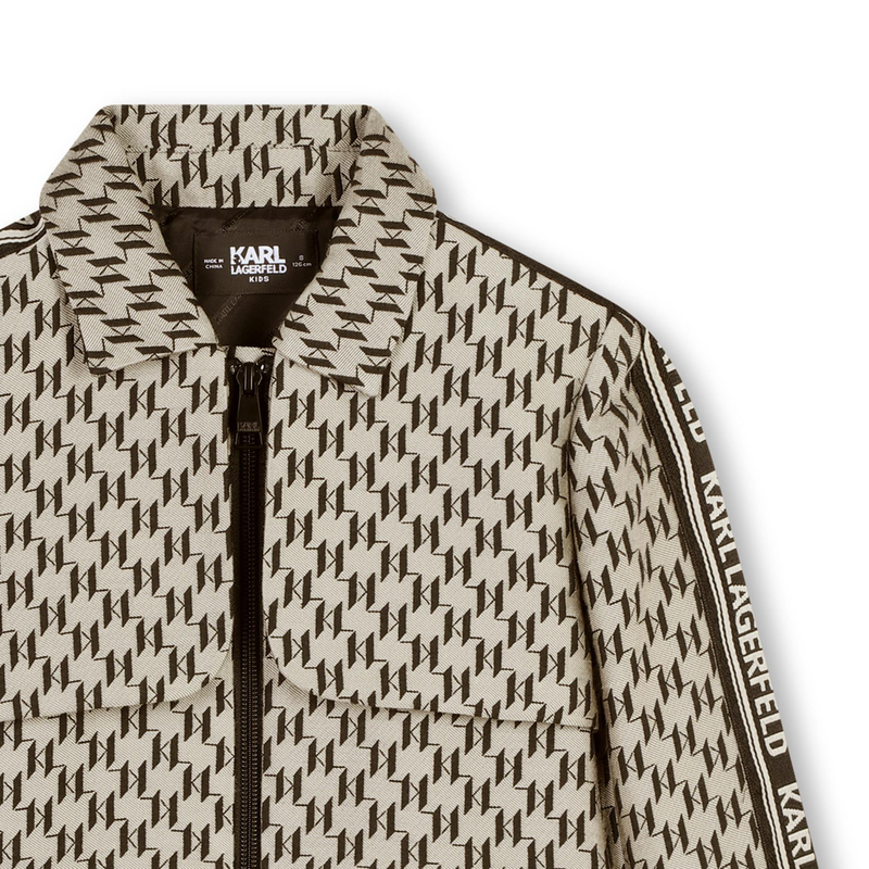 Formal Jacquard Jacket KARL LAGERFELD KIDS 
                    GIRL