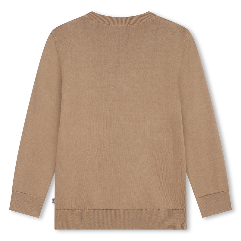Cotton Knitted Sweater BOSS 
                    BOY