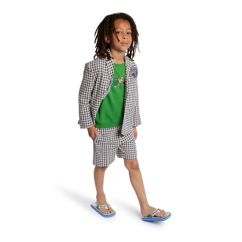 Checked suit jacket KENZO KIDS 
                    BOY