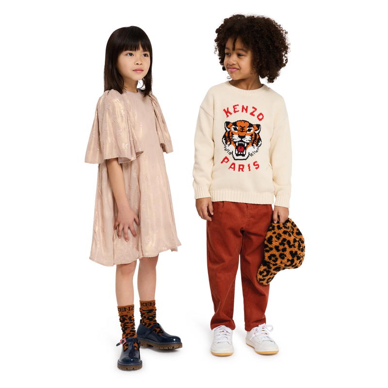 Leopard-Print Cap KENZO KIDS 
                    UNISEX