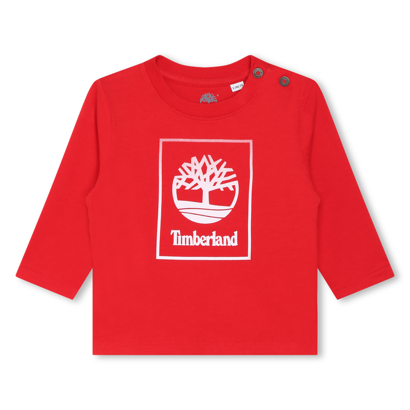 T-shirt with logo print TIMBERLAND 
                    BOY