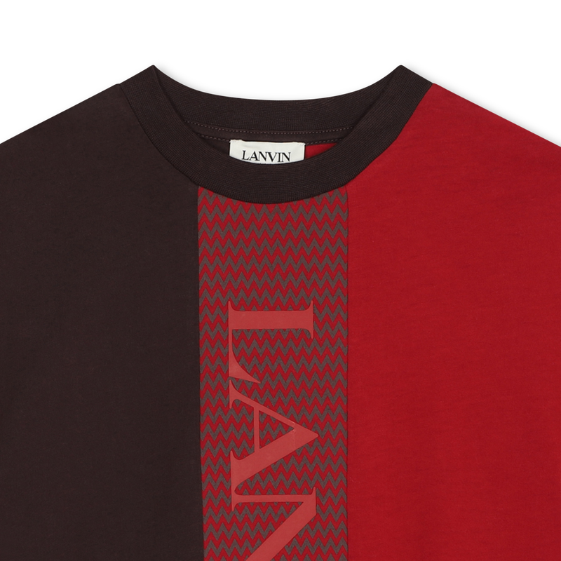 Color Block T-Shirt LANVIN 
                    BOY