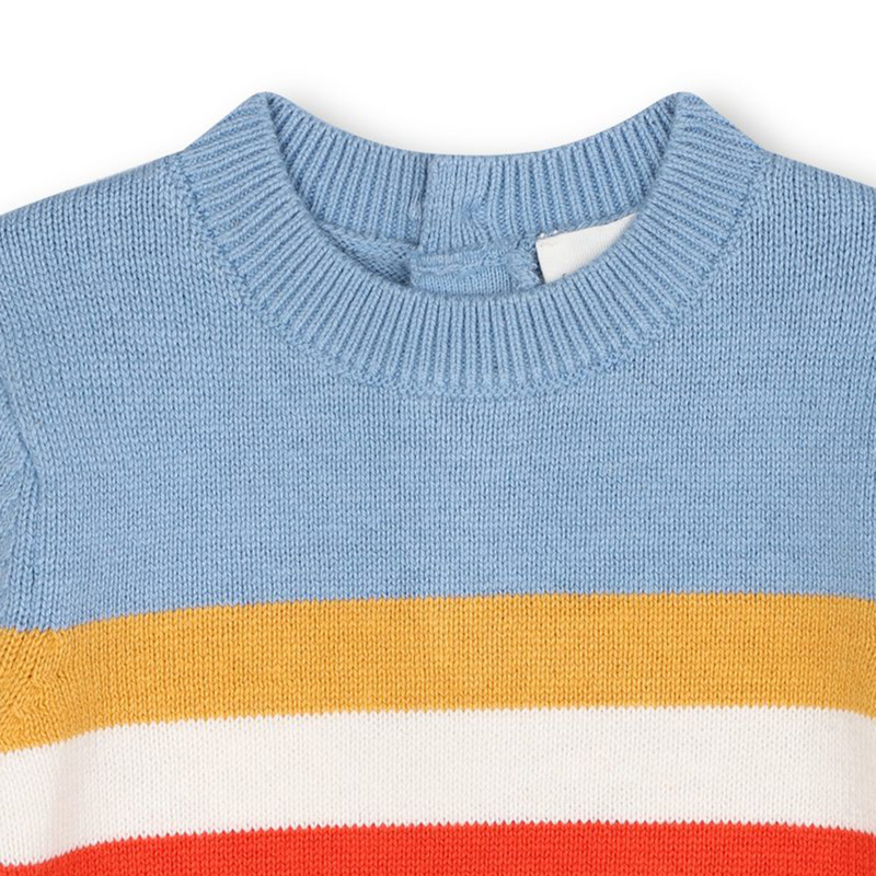 Striped Knit Sweater CARREMENT BEAU 
                    BOY