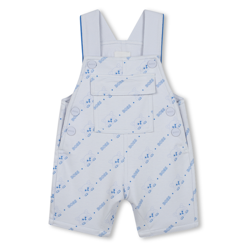 Panda-print short overalls BOSS 
                    BOY
