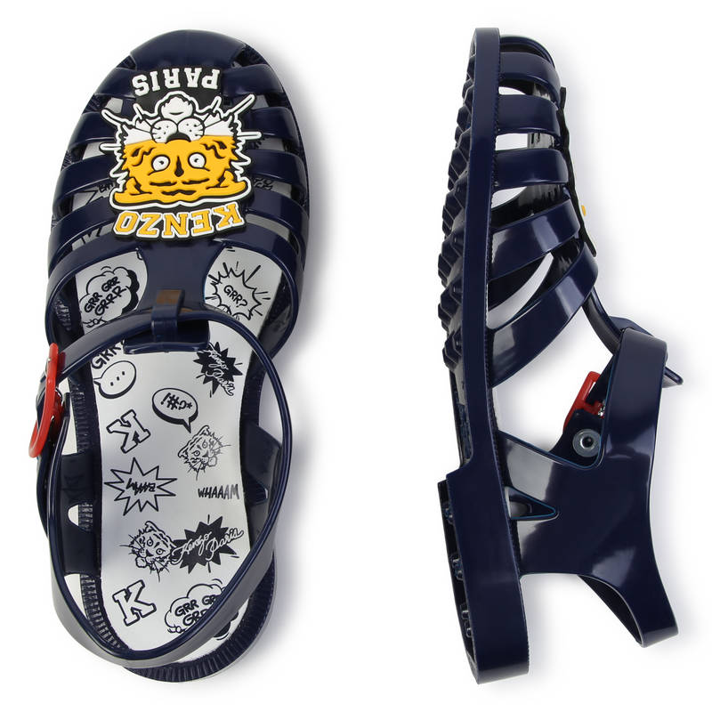 Buckled beach sandals KENZO KIDS 
                    UNISEX