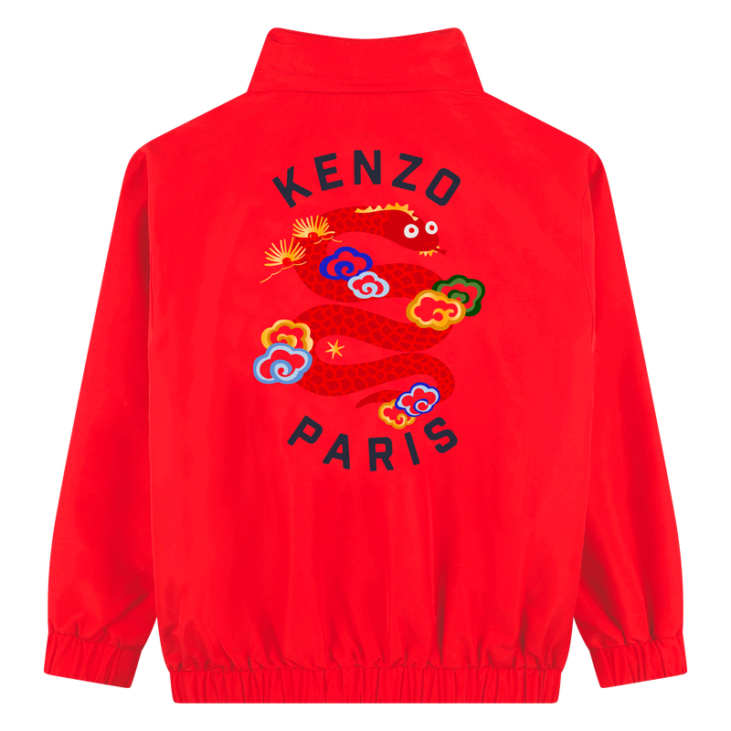 Back-illustrated windbreaker KENZO KIDS 
                    UNISEX