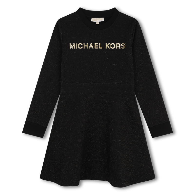 Glittery Fleece Dress MICHAEL KORS 
                    GIRL