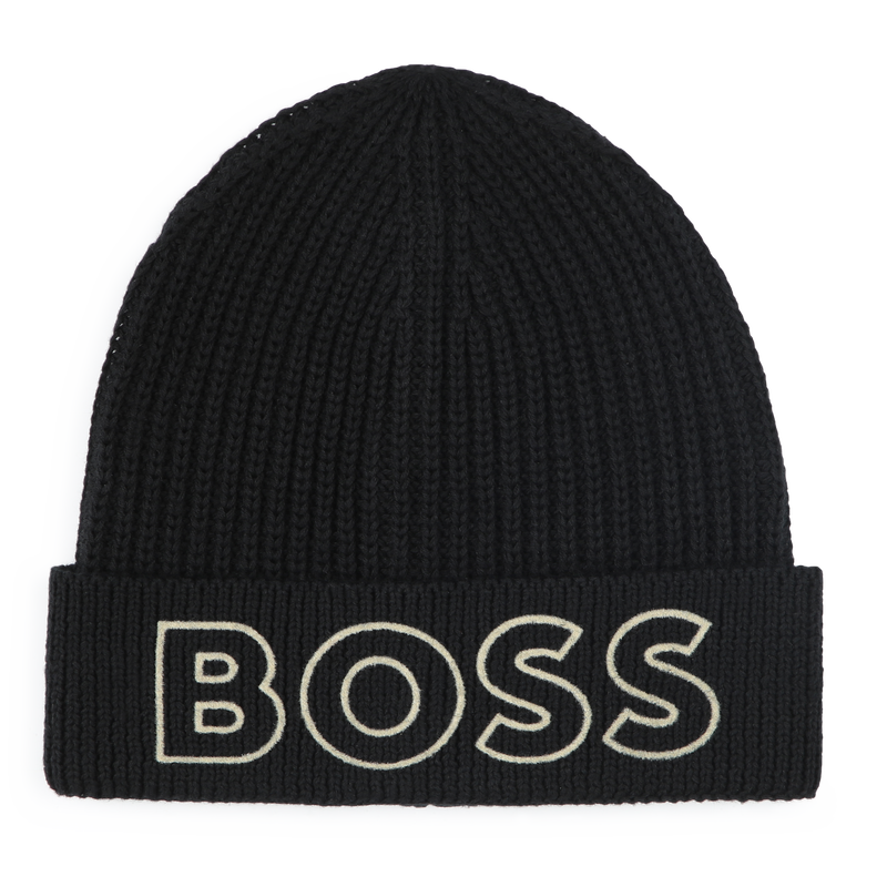 Snug Cotton Beanie BOSS 
                    BOY