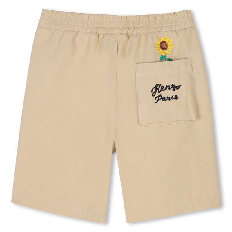 Cotton Bermuda shorts KENZO KIDS 
                    BOY