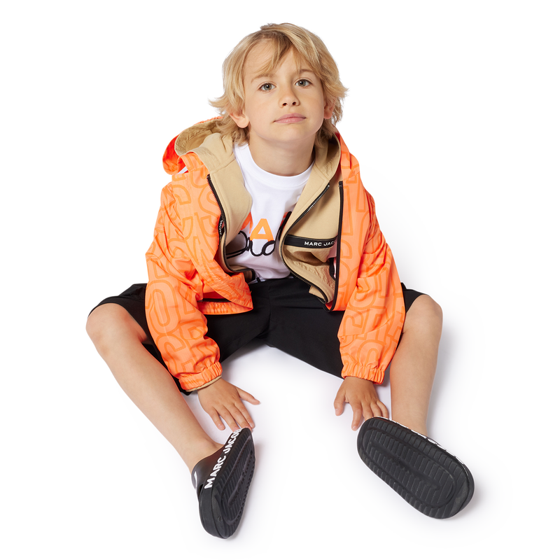 Hooded windbreaker THE MARC JACOBS 
                    BOY