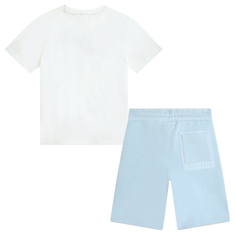 Cotton jersey set BOSS 
                    BOY
