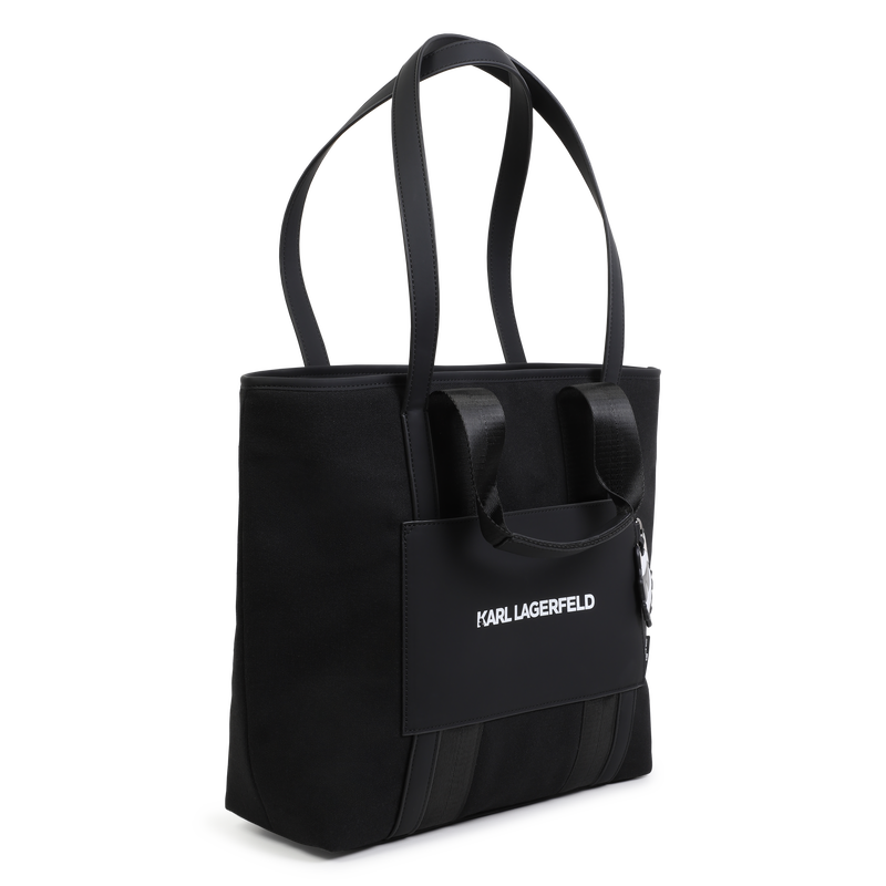 Tote bag with CHOUPETTE tag KARL LAGERFELD KIDS 
                    GIRL