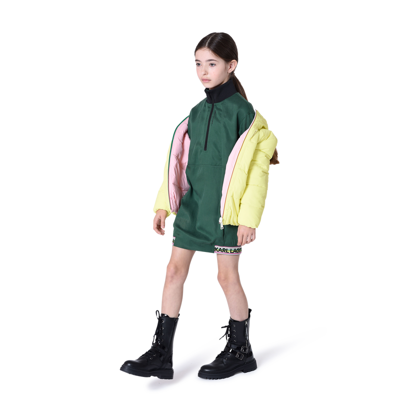 Relaxed-fit track jacket KARL LAGERFELD KIDS 
                    GIRL