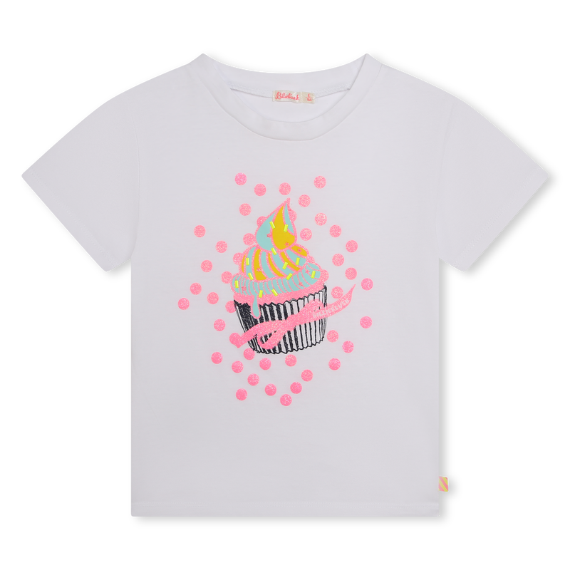 Accessorized graphic print tee BILLIEBLUSH 
                    GIRL