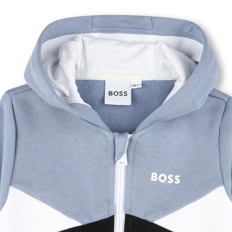 HOODED CARDIGAN BOSS 
                    BOY