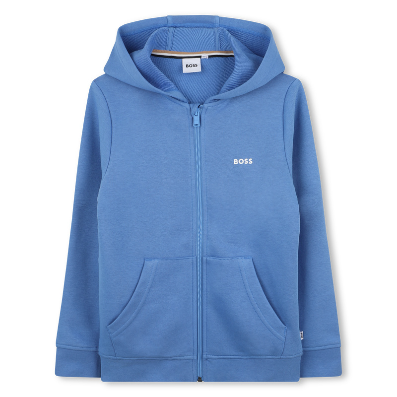 Zip-up hooded sweatshirt BOSS 
                    BOY