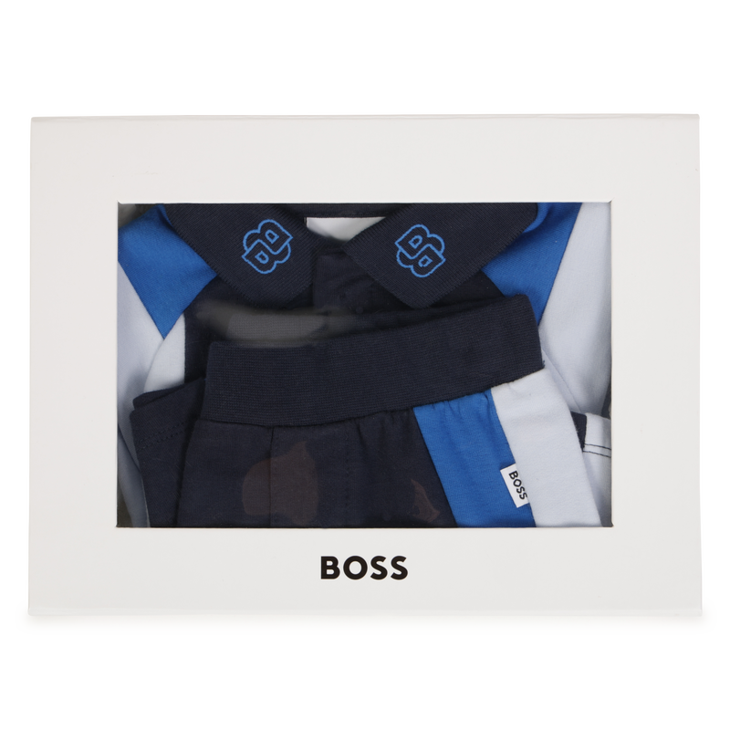 Polo shirt and shorts set BOSS 
                    BOY