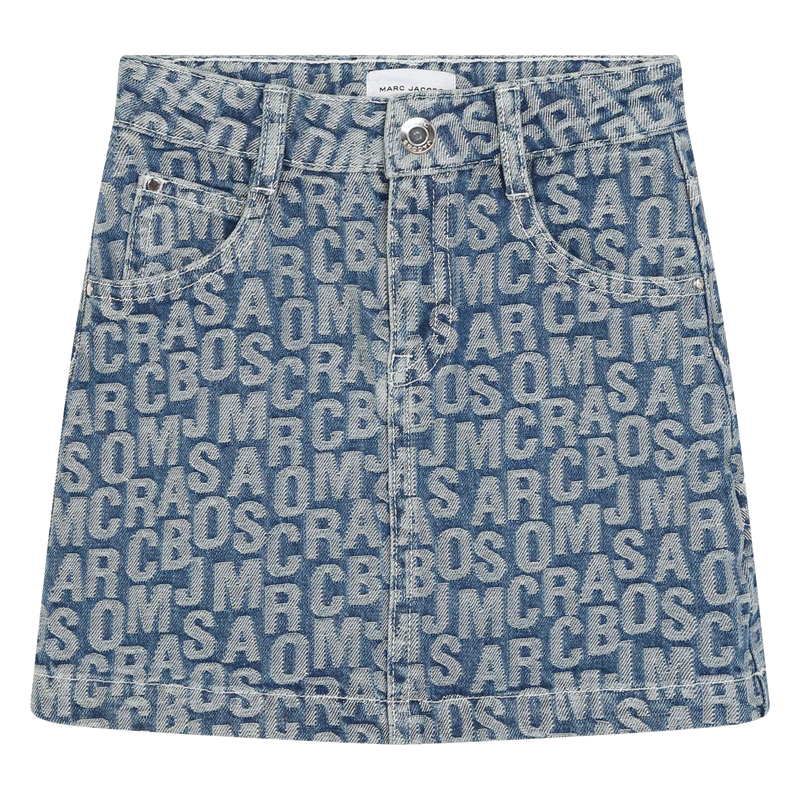 Cotton Jean Skirt THE MARC JACOBS 
                    GIRL