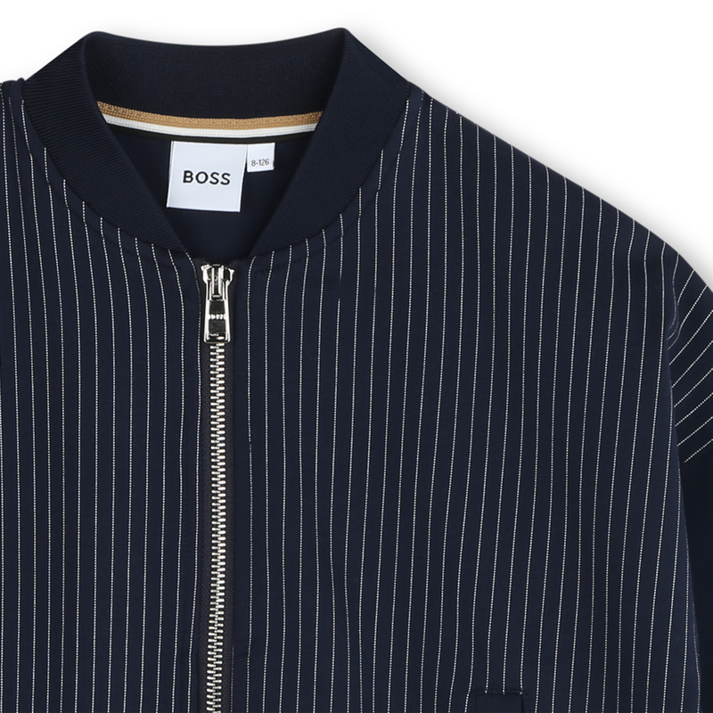 Zipped cardigan with pockets BOSS 
                    GIRL