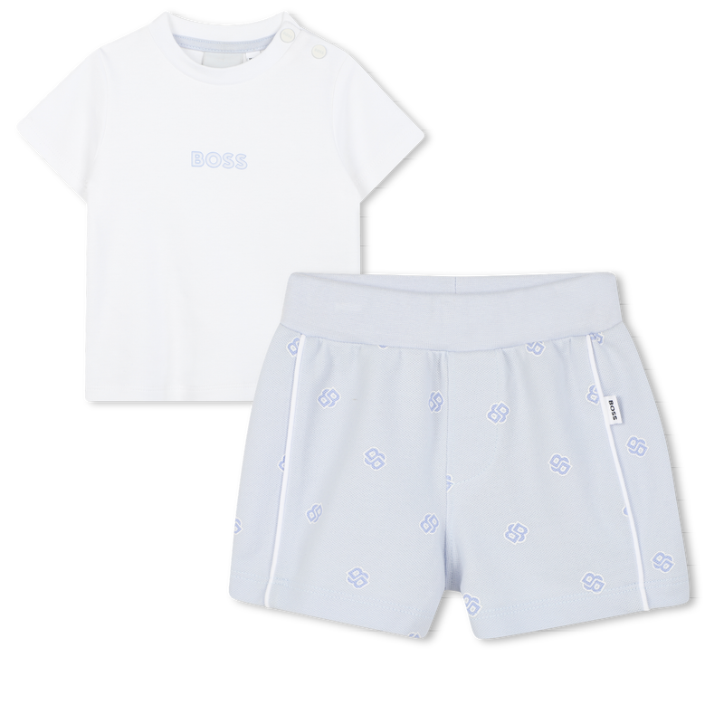 T-shirt and shorts set BOSS 
                    BOY