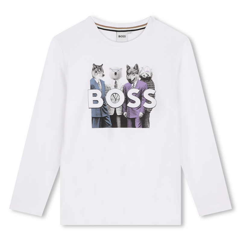 Long-Sleeved T-Shirt BOSS 
                    BOY