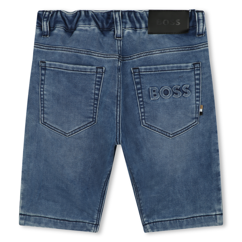 Faded denim shorts BOSS 
                    BOY