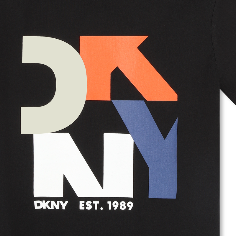 Short-Sleeved Cotton T-Shirt DKNY 
                    BOY