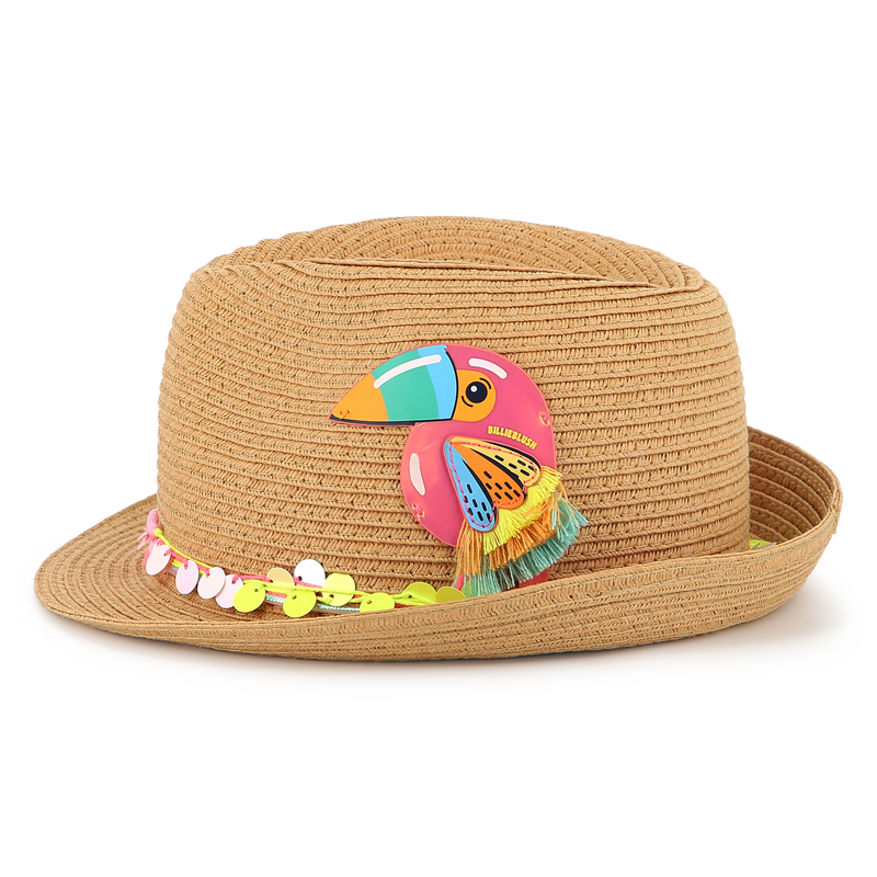 Molded hat with bird BILLIEBLUSH 
                    GIRL